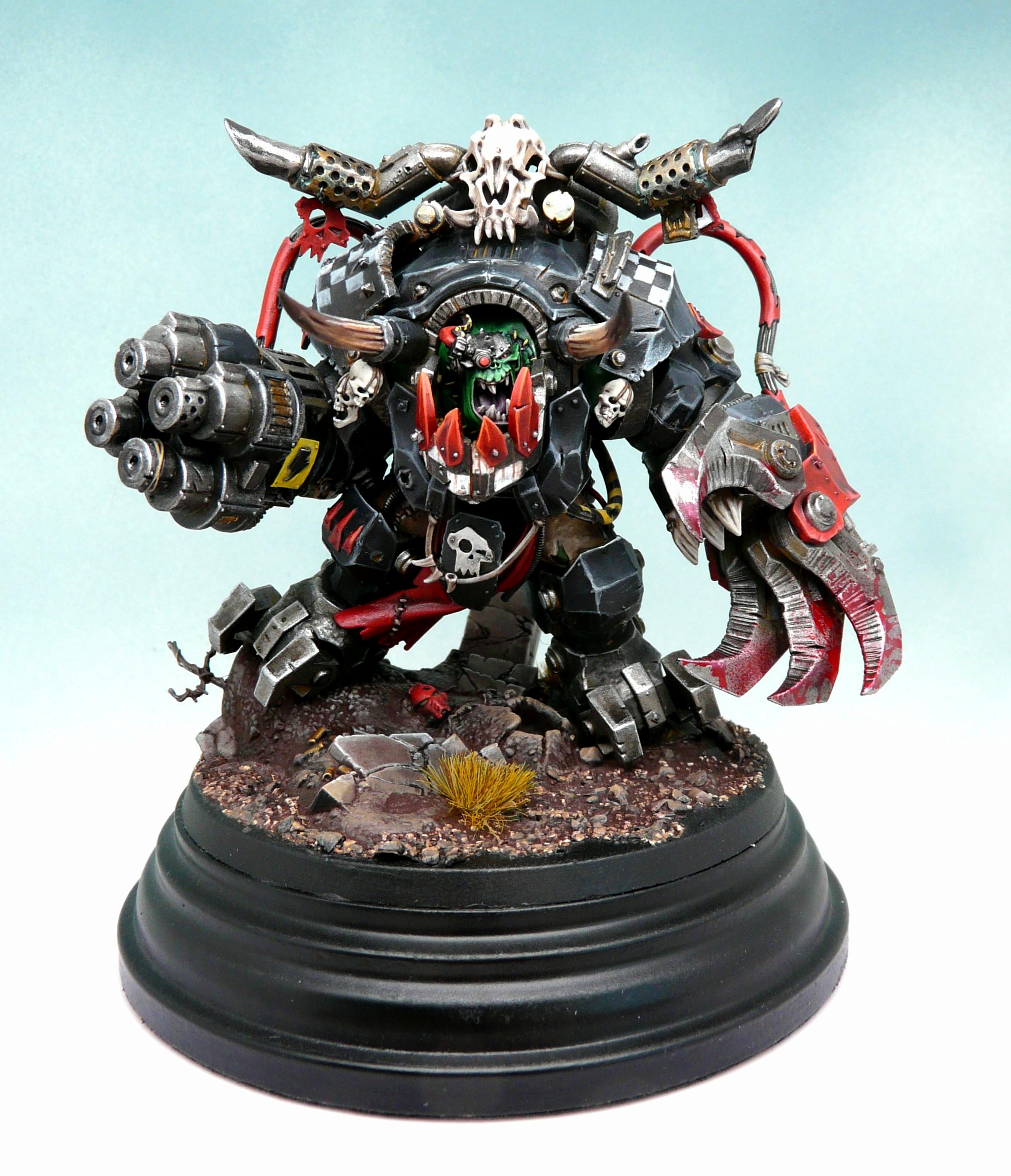 Ghazghkull Thraka – Figurine Warhammer 40k Orks Finecast, Peinte